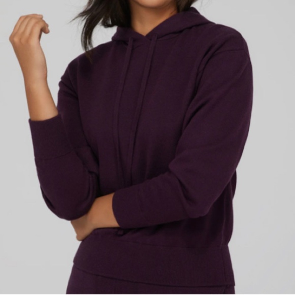 Dolman Sleeve Sweater Knit Hoody and pants with pockets